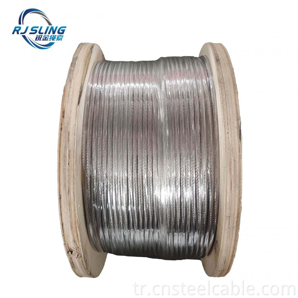 Stainless Steel Wire Rope 1x19